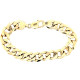 Pre Owned 9ct Mens Curb Bracelet ZT195